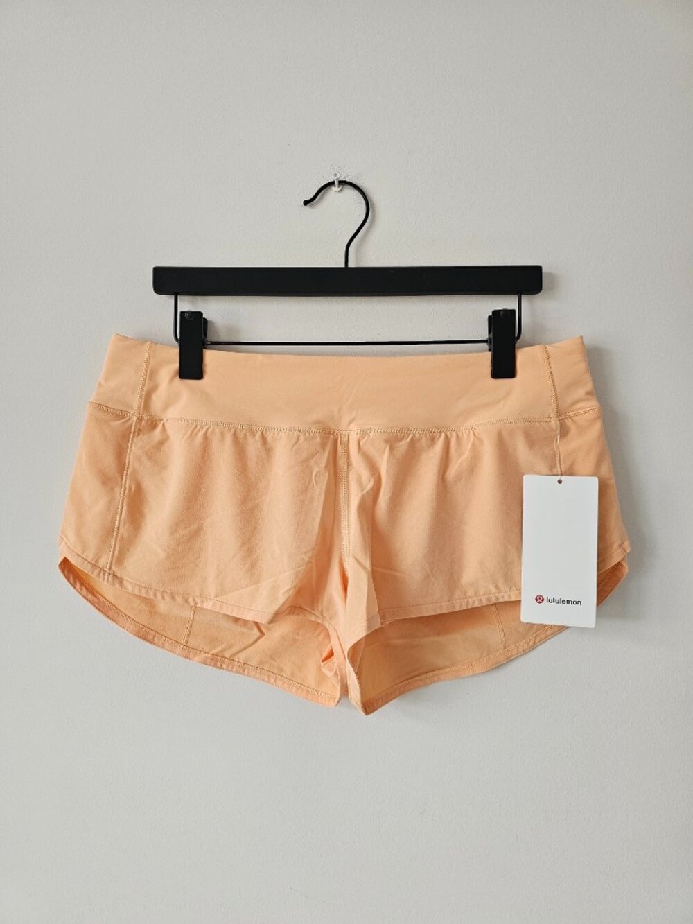 NWT LULULEMON SUMG Orange LTWT Speed Up Low Rise 2.5" Lined Shorts 10